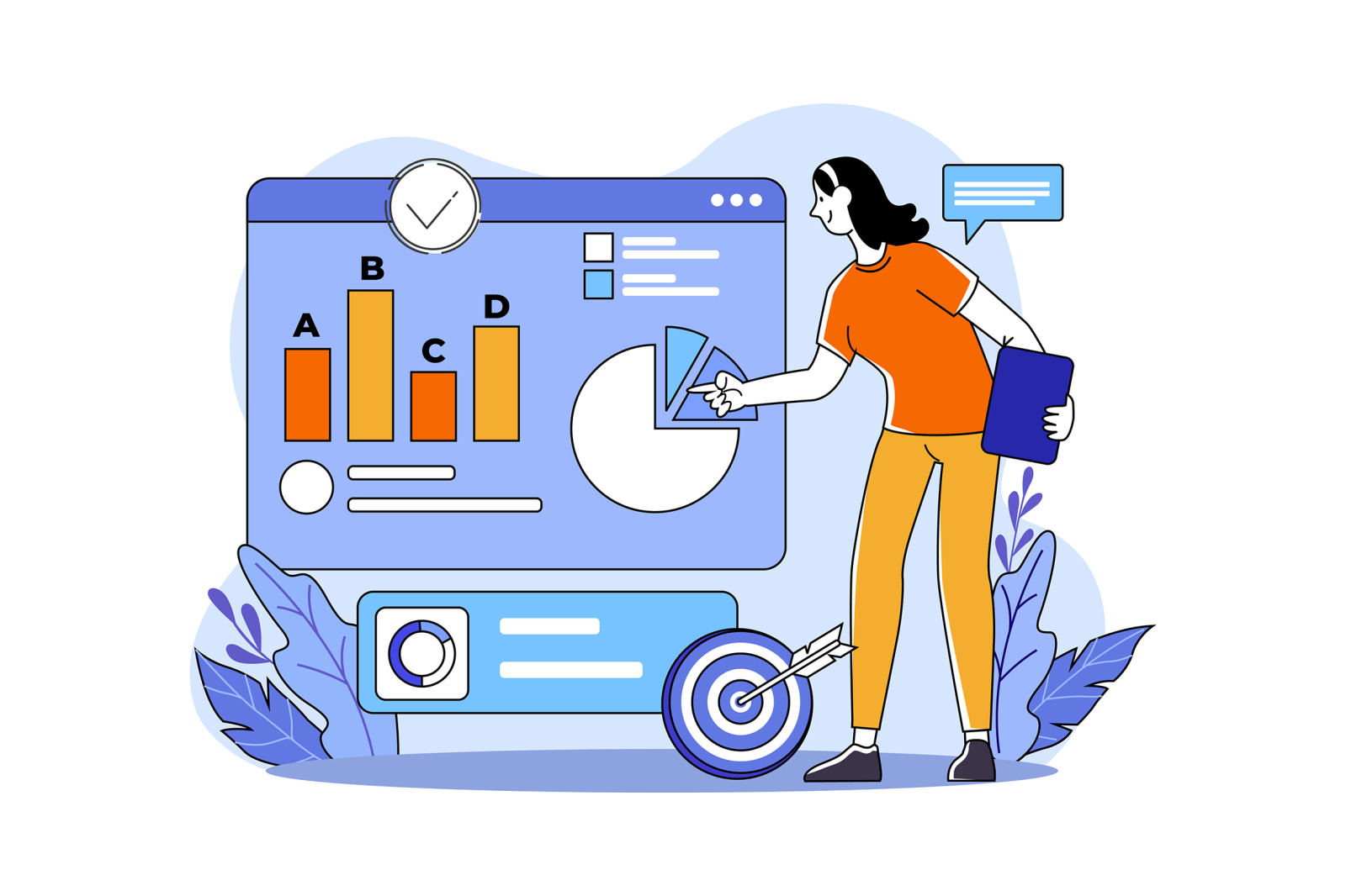 M675_Digital Marketing Illustration Pack_Part 01 M675_Digital Marketing Illustration Pack_Part 01