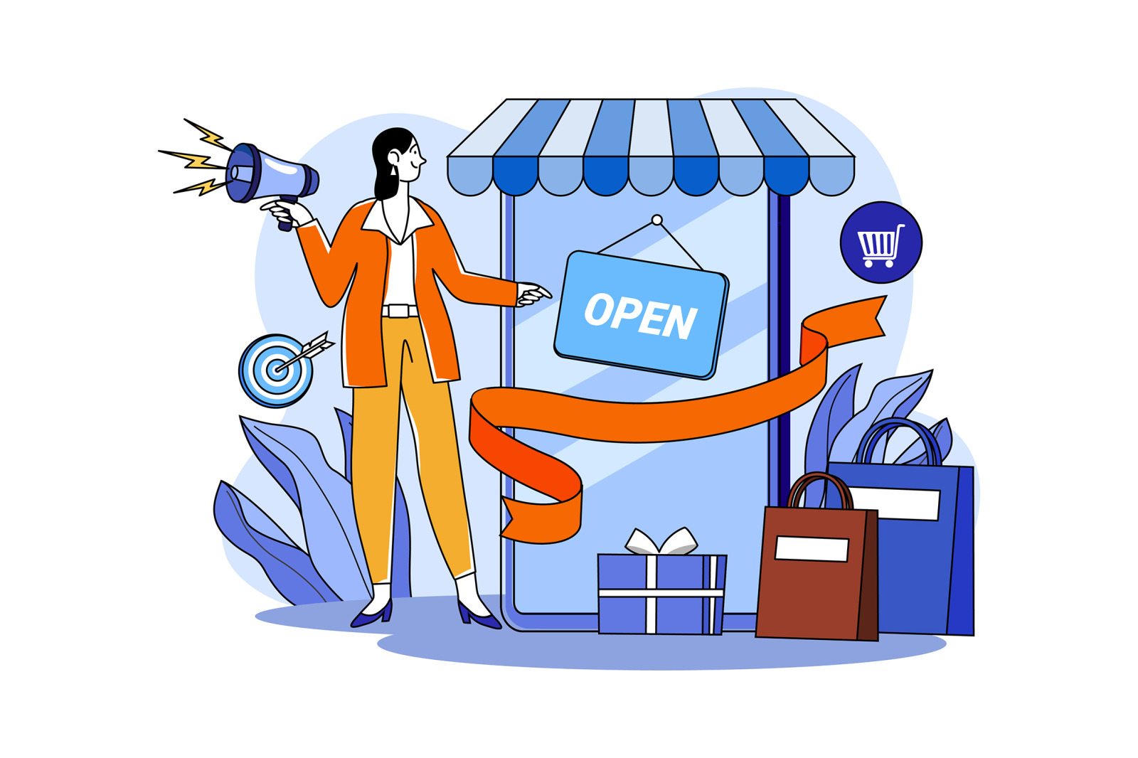 M675_Digital Marketing Illustration Pack_Part 02 M675_Digital Marketing Illustration Pack_Part 02