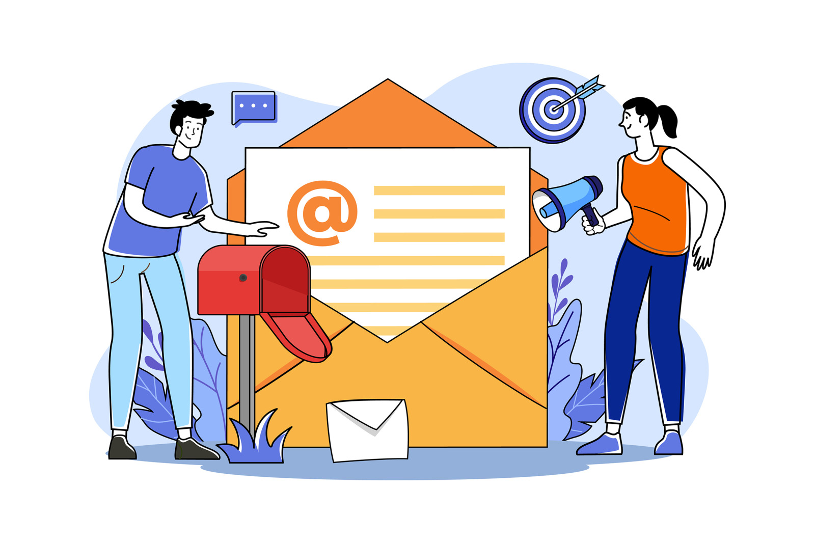 M675_Digital Marketing Illustration Pack_Part 02 M675_Digital Marketing Illustration Pack_Part 02