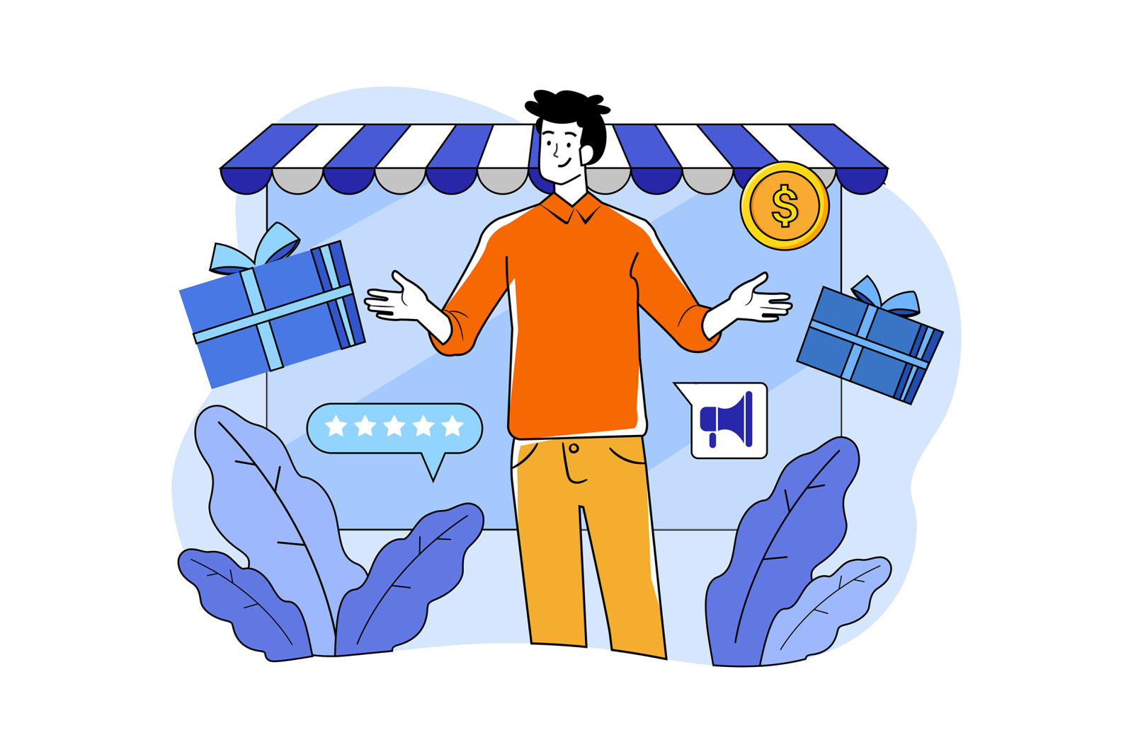 M675_Digital Marketing Illustration Pack_Part 02 M675_Digital Marketing Illustration Pack_Part 02