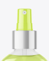 Clear Spray Bottle Mockup