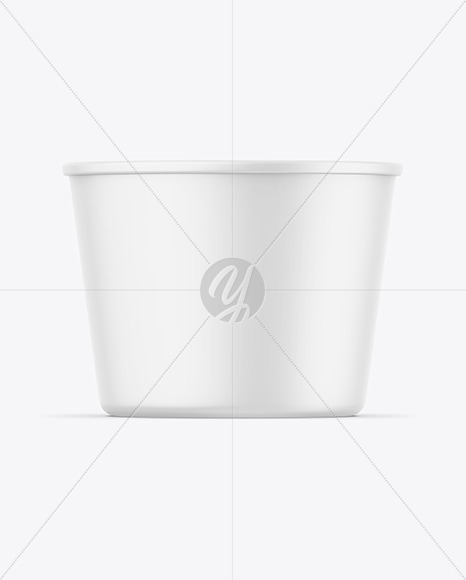 Matte Plastic Cup Mockup