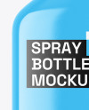 Glossy Spray Bottle Mockup