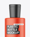 Matte Plastic Bottle Mockup