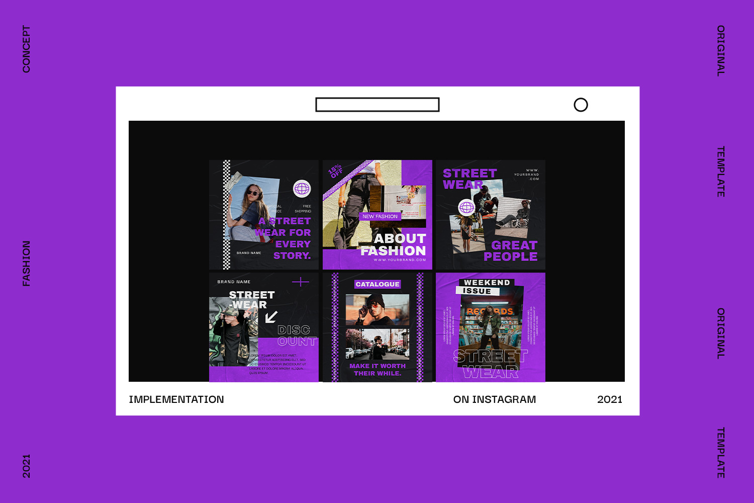 Defernt Urban Instagram Templates