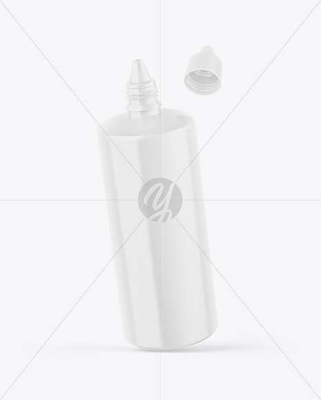 Glossy Bottle Mockup