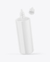 Glossy Bottle Mockup