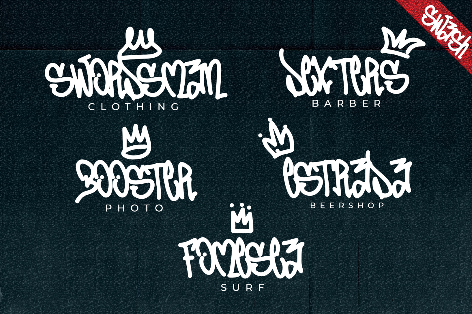 Jumping Squid - Graffiti Monoline Handwritten font Jumping Squid - Graffiti Monoline Handwritten font