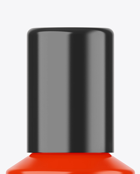 Glossy Nail Polish Mockup