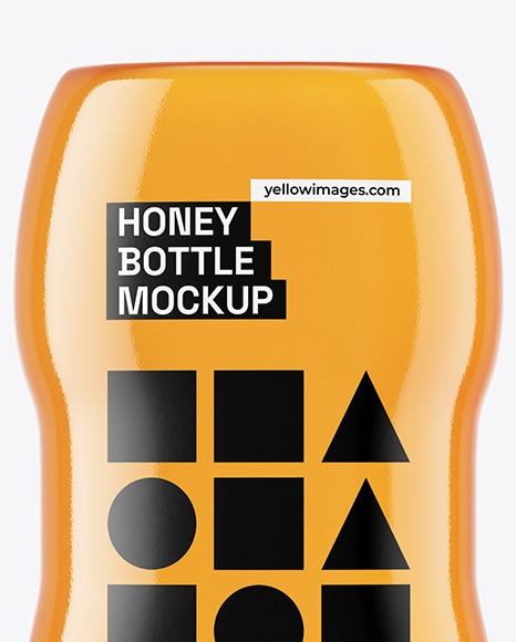 Honey Bottle Mockup