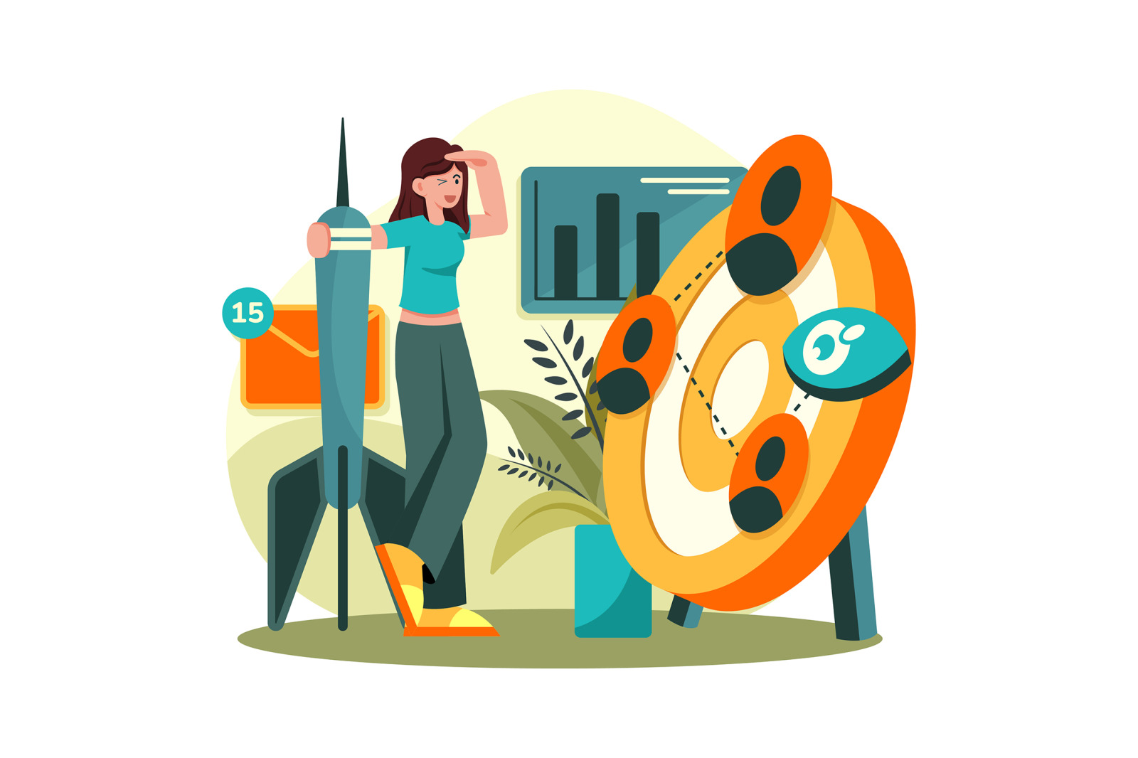 M677_Digital Marketing Illustration Pack M677_Digital Marketing Illustration Pack