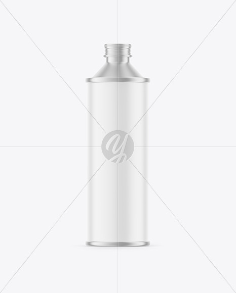 Matte Olive Oil Can Mockup