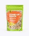 Stand-up Pouch with Pistachios Mockup