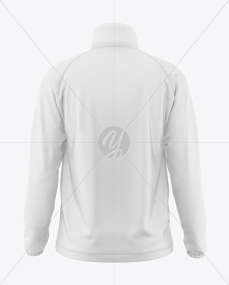 Women's Windbreaker Jacket Mockup - Back View