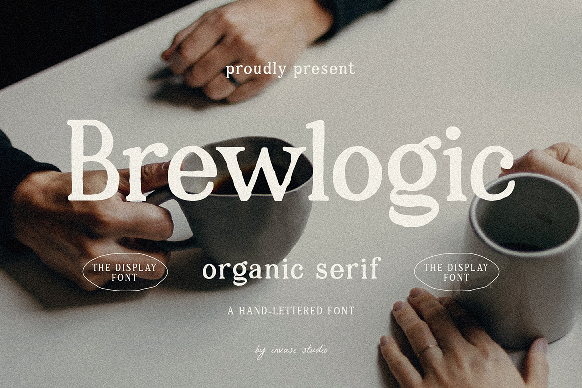 Brewlogic - Organic Display Font Brewlogic - Organic Display Font