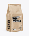 Kraft Coffee Bag Mockup