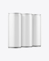 Matte Cans Mockup