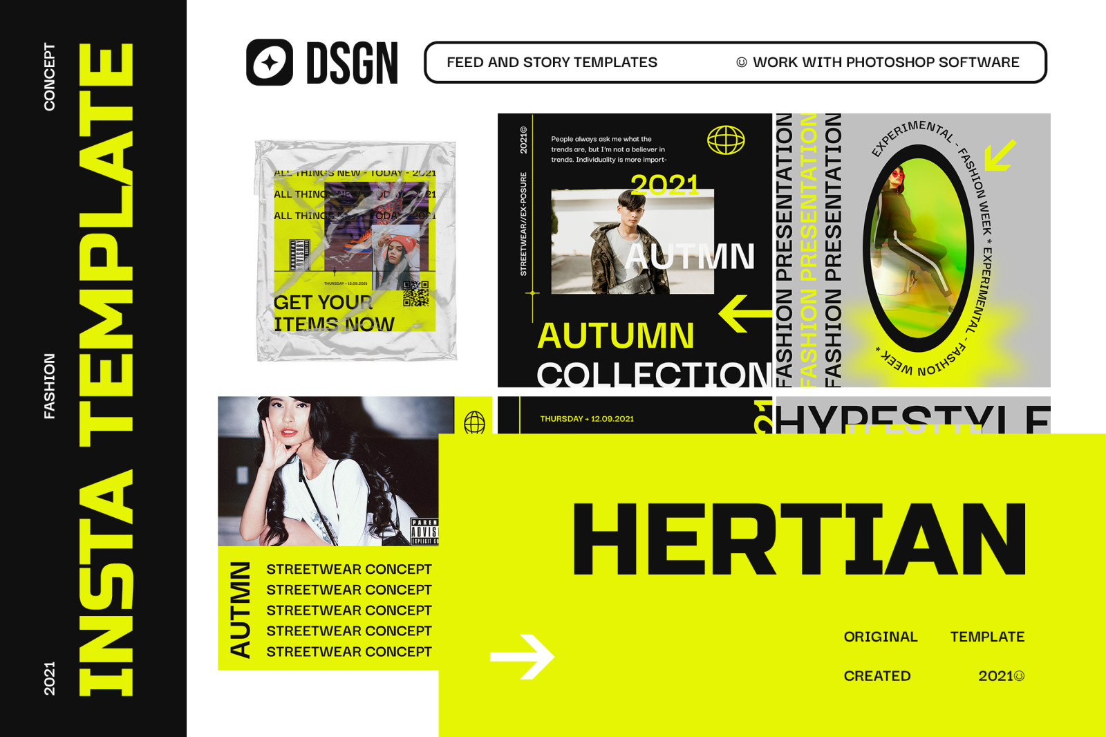 Hertian Urban Instagram Templates