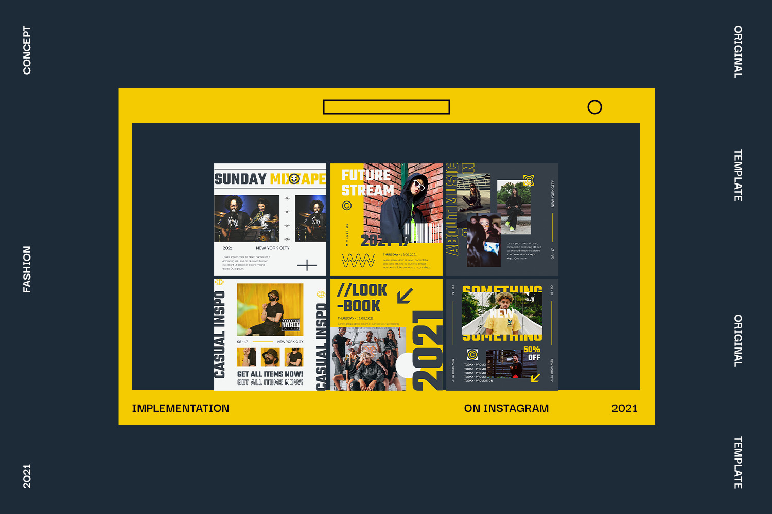 Agrate Urban Instagram Templates