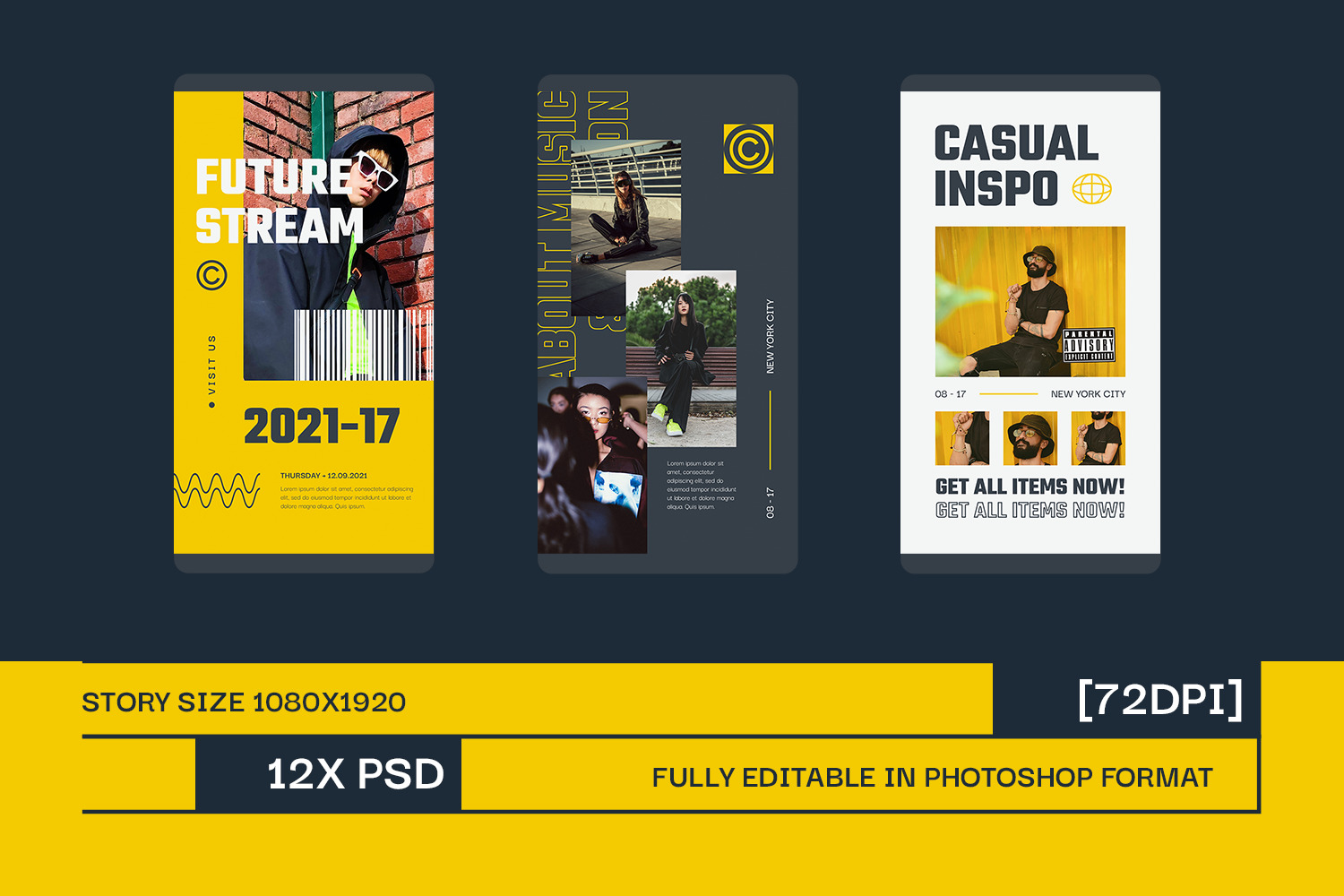 Agrate Urban Instagram Templates
