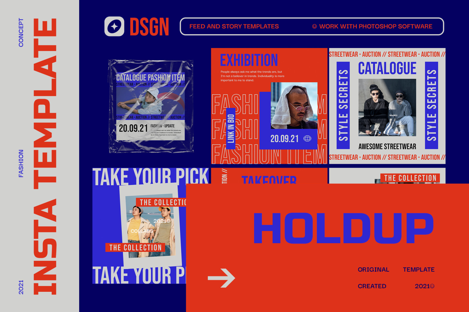 Holdup Urban Instagram Templates