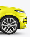 Crossover SUV Mockup - Side View