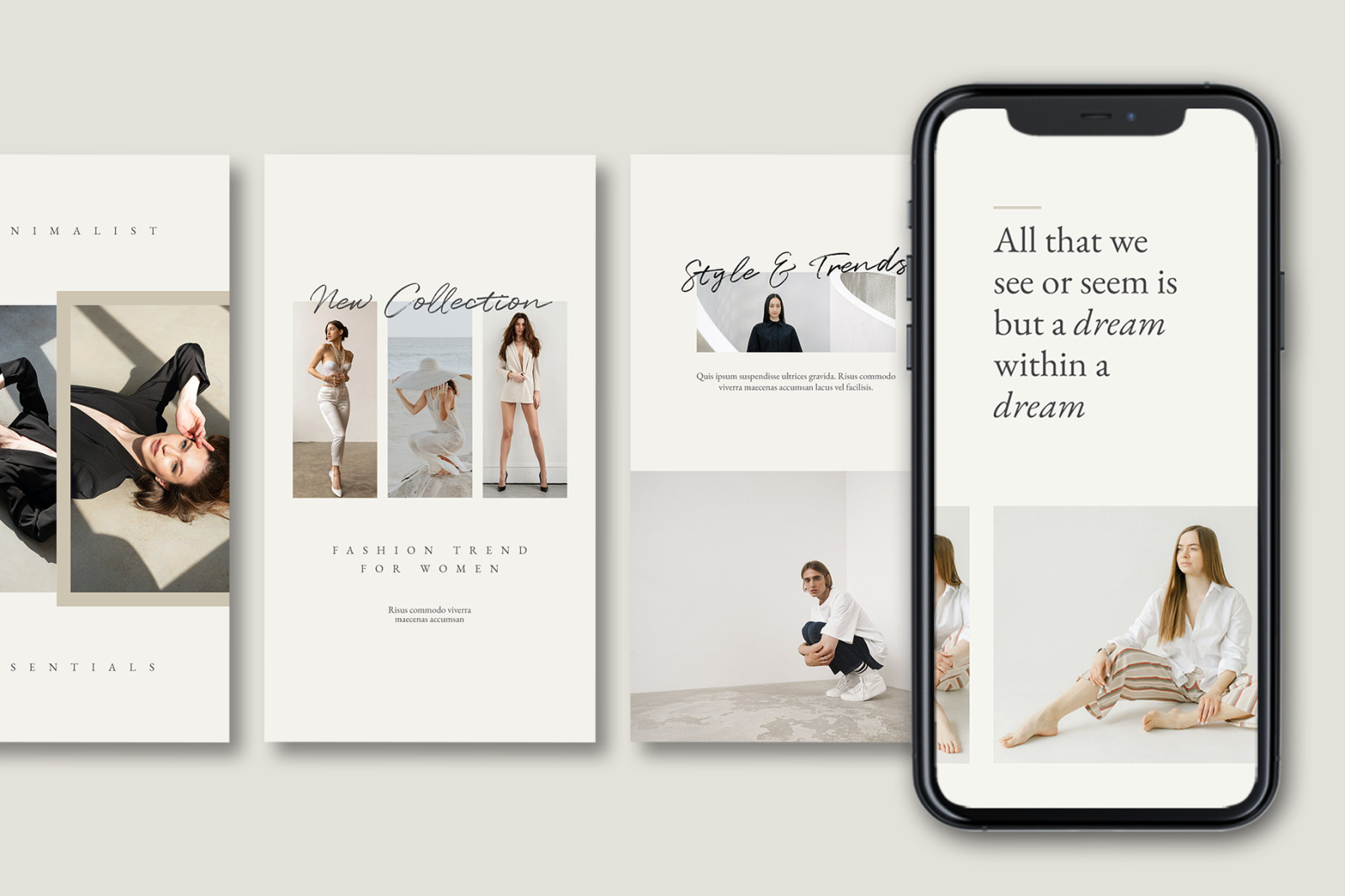 Gisella Minimalist Instagram Template Gisella Minimalist Instagram Template