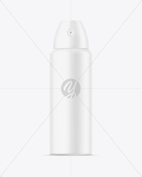 Matte Cosmetic Spray Bottle Mockup