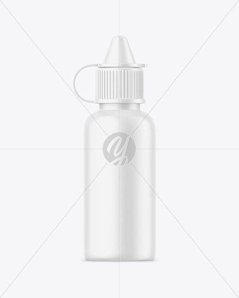 Matte Nozzle Bottle Mockup