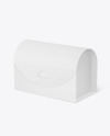 Paper Curved Box Mockup