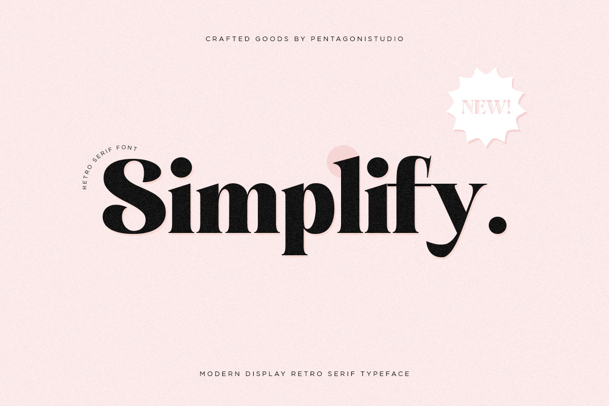 Simplify | Cheek Display Simplify | Cheek Display