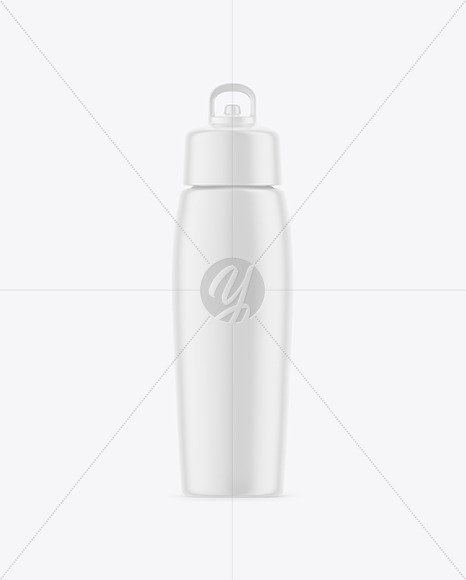 Matte Sport Bottle Mockup