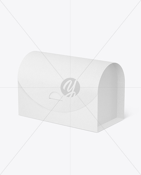 Kraft Curved Box Mockup