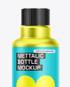 Matte Metal Bottle Mockup