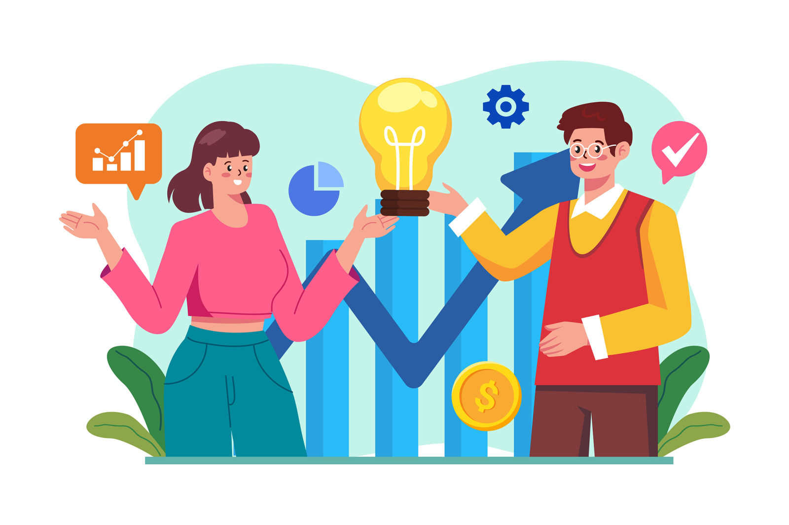 M685_Business Training Illustration Pack_Part 01 M685_Business Training Illustration Pack_Part 01