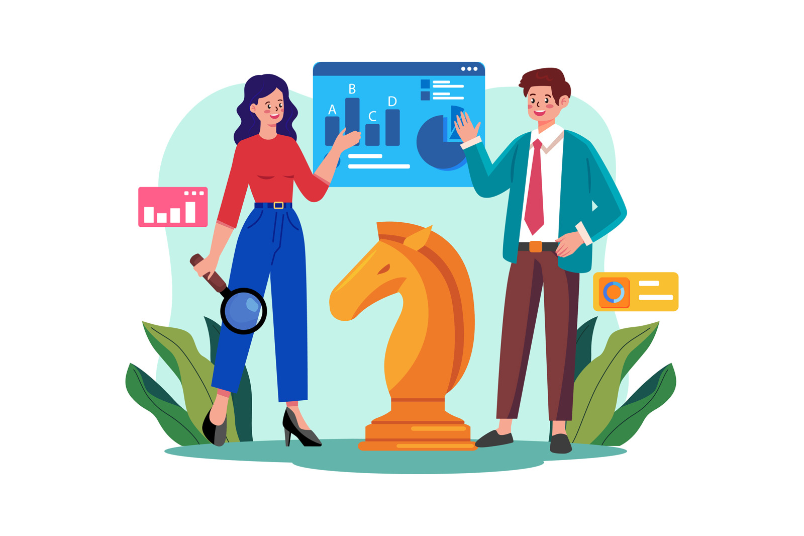 M685_Business Training Illustration Pack_Part 01 M685_Business Training Illustration Pack_Part 01