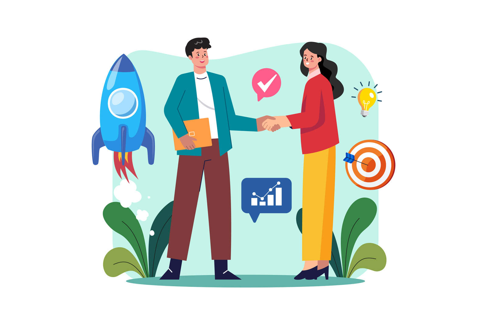 M685_Business Training Illustration Pack_Part 02 M685_Business Training Illustration Pack_Part 02
