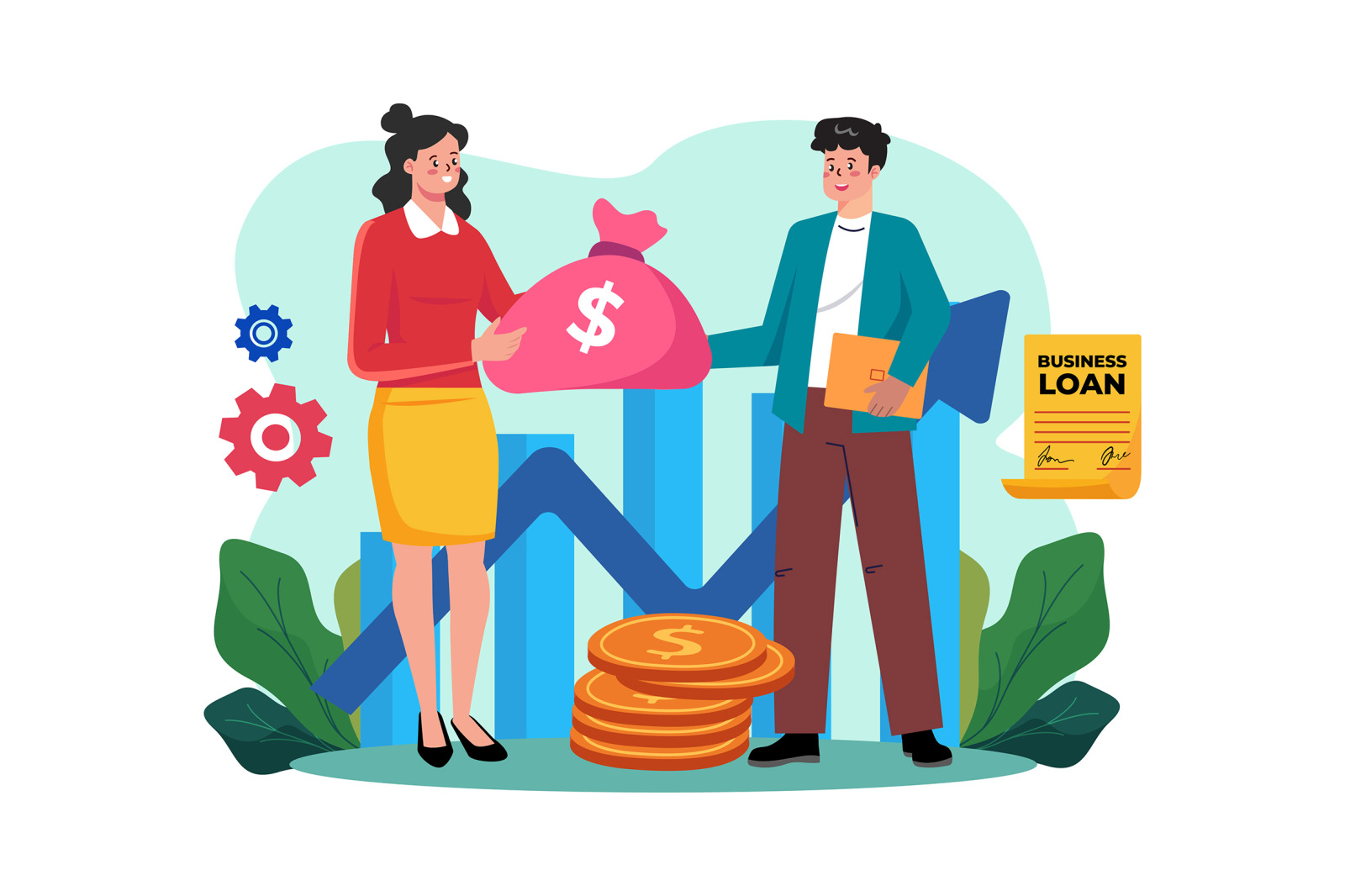 M685_Business Training Illustration Pack_Part 02 M685_Business Training Illustration Pack_Part 02