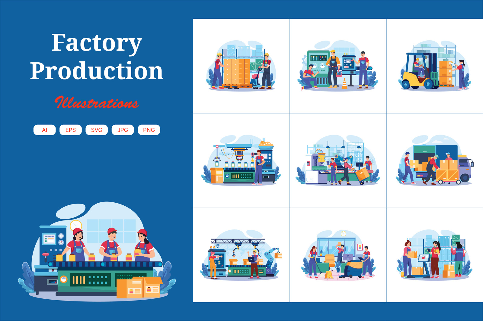 M683_Factory Illustration Pack_Part 02 M683_Factory Illustration Pack_Part 02