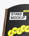 Wooden Stand Mockup