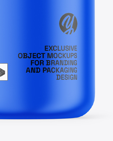 Matte Sport Bottle Mockup