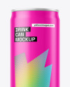 Matte Can Mockup