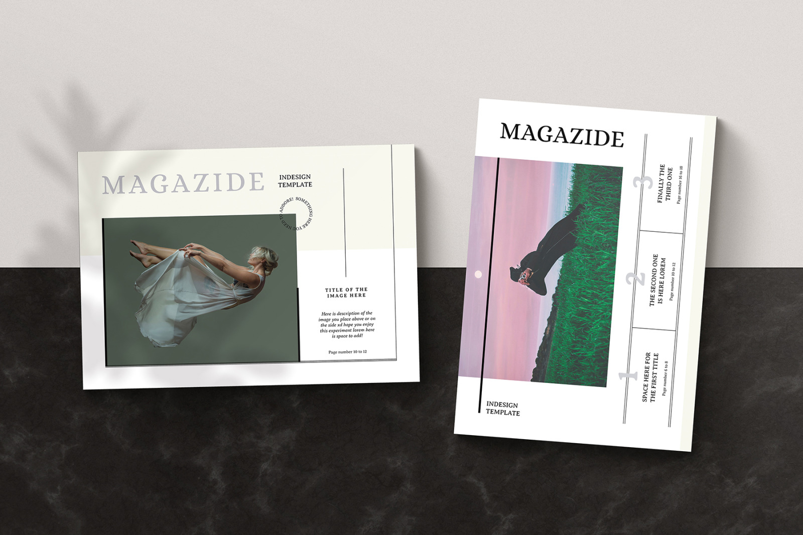 MagaSide Indesign Template MagaSide Indesign Template