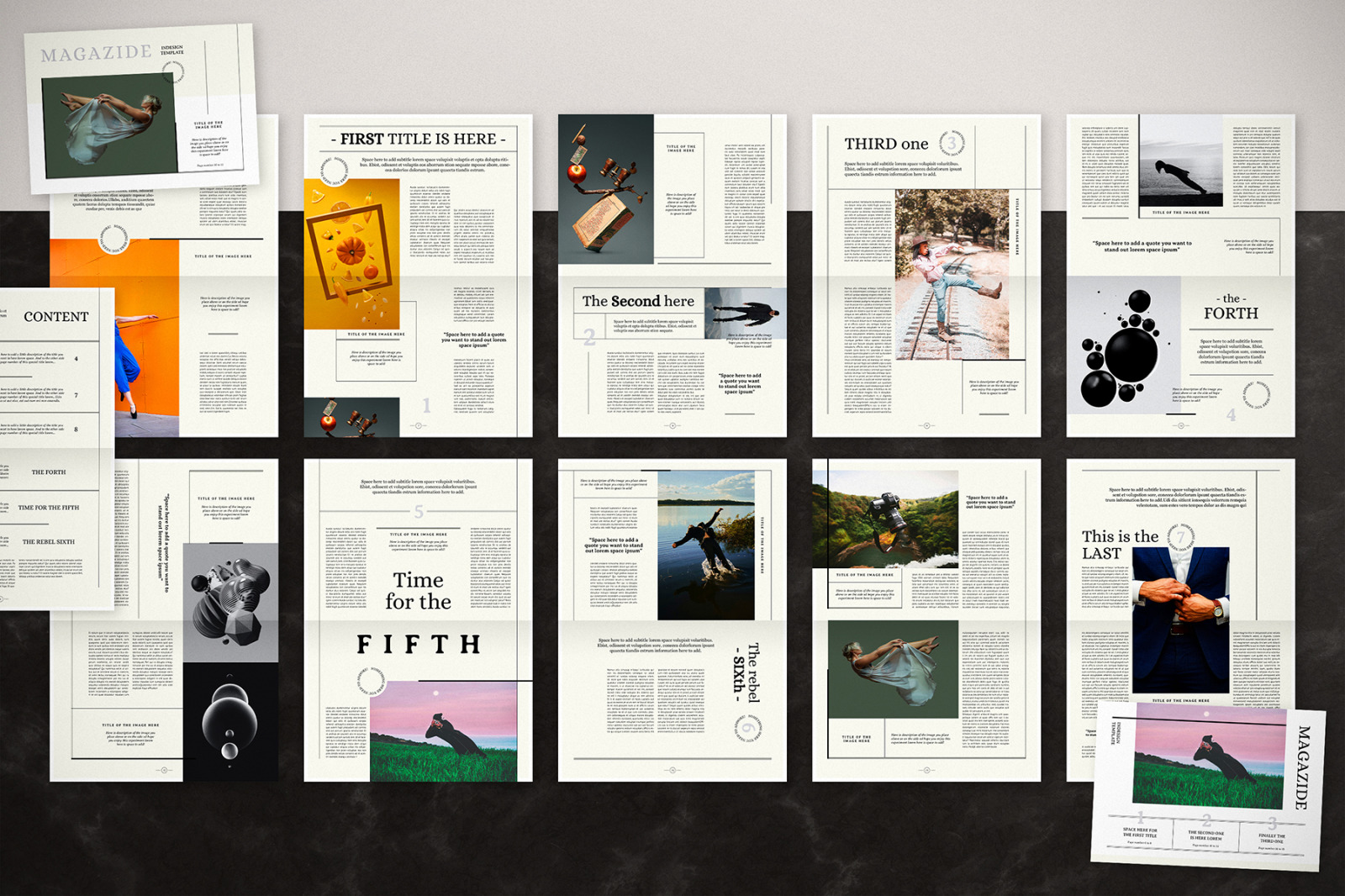 MagaSide Indesign Template MagaSide Indesign Template