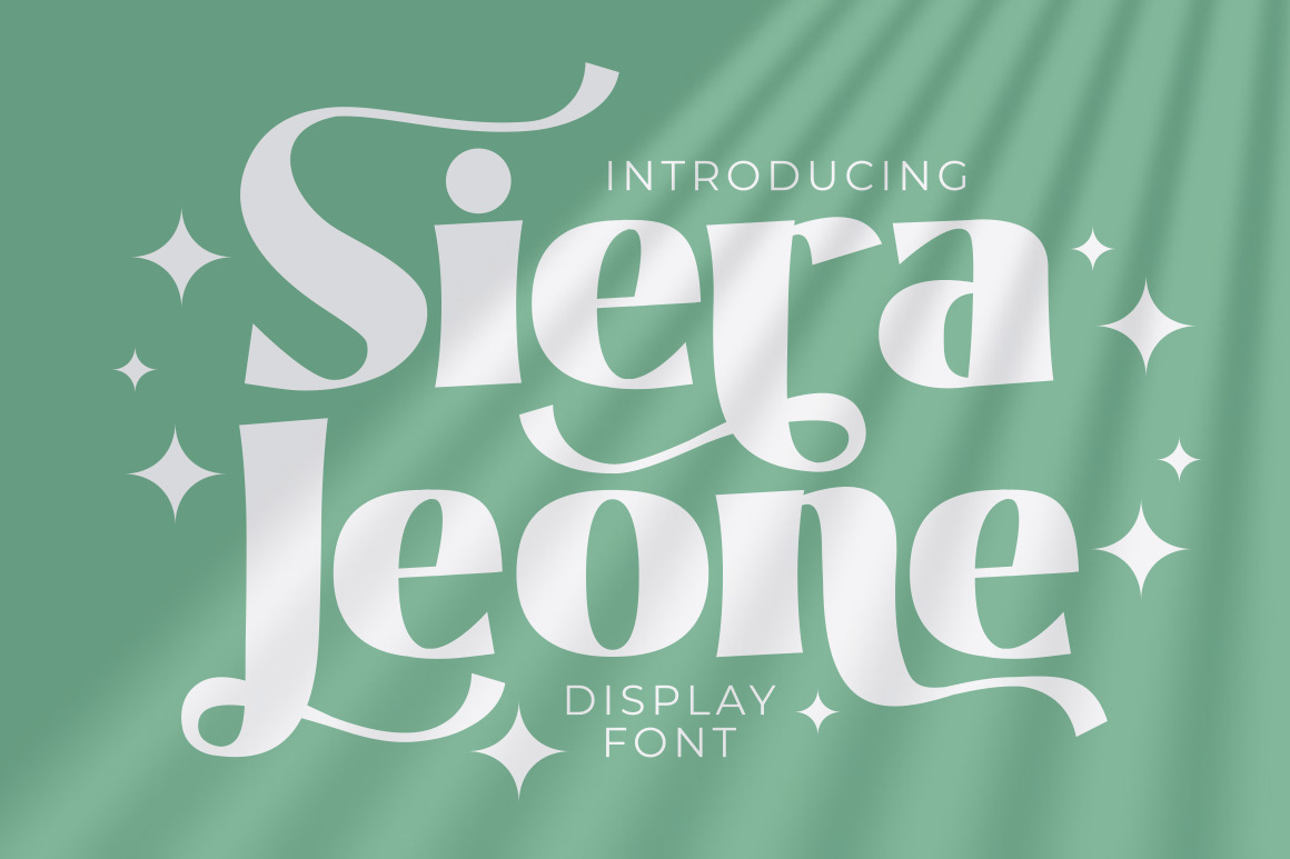 Siera Leone - Display Font Siera Leone - Display Font