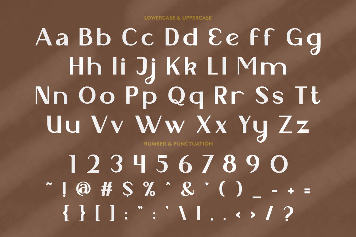 White Raven - Modern Ligature Sans Serif Font White Raven - Modern Ligature Sans Serif Font