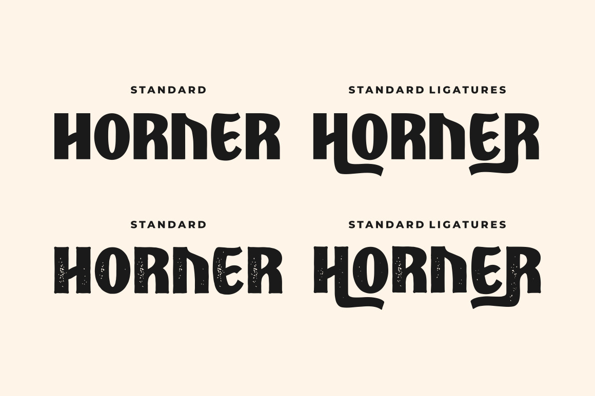 Alternoon - Ligature Display Font