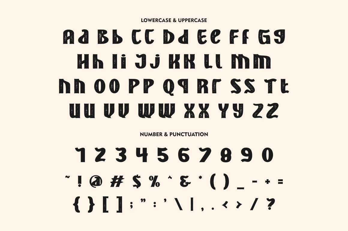 Alternoon - Ligature Display Font