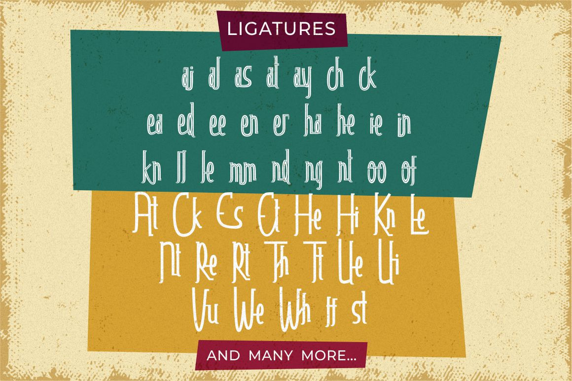 Double Frames - Display Font Double Frames - Display Font