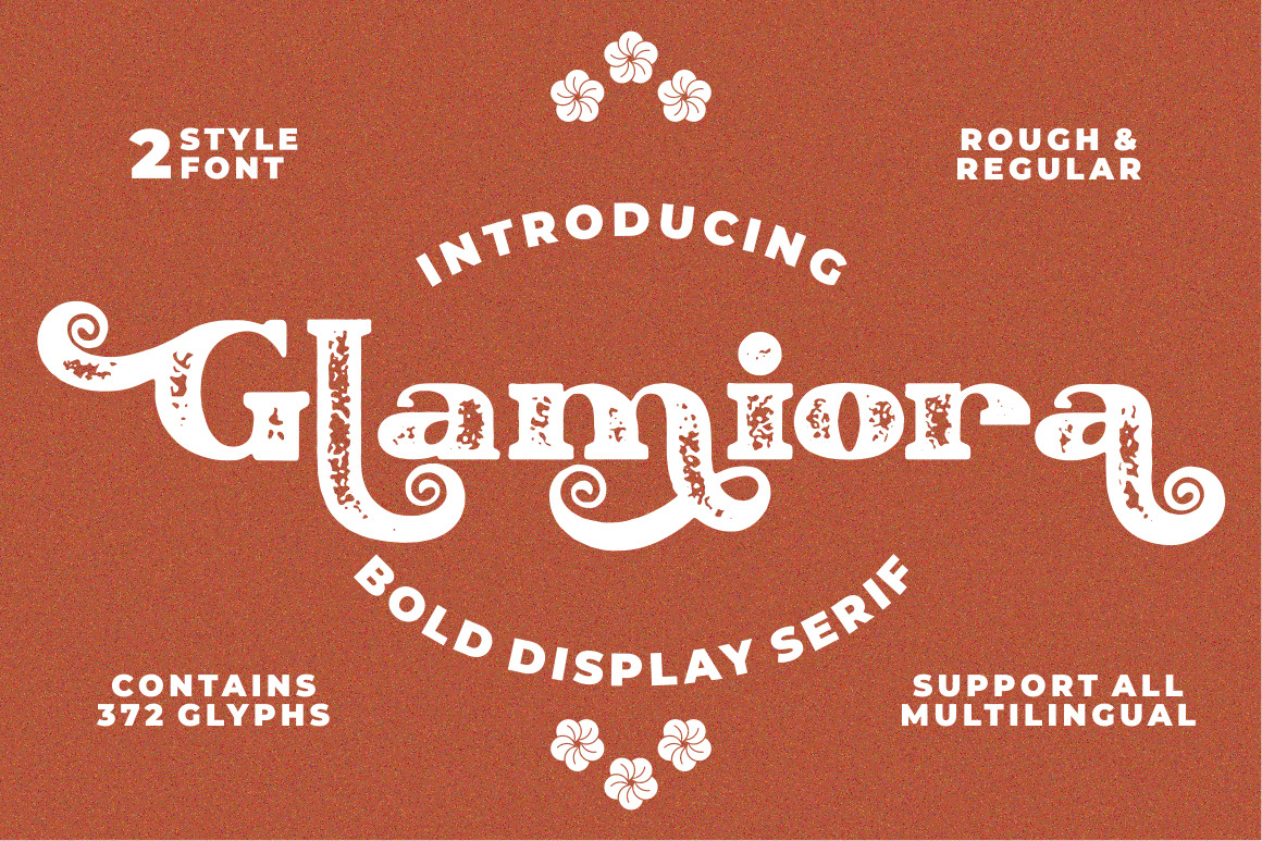 Glamiora - Bold Display Serif Font Glamiora - Bold Display Serif Font